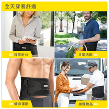 將圖片載入圖庫檢視器 BRACOO奔酷  <br>BP61 仿生骨曲線彈力支撐護腰