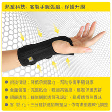 將圖片載入圖庫檢視器 BRACOO奔酷 <br> WB50 熱塑強固型透氣手腕護具