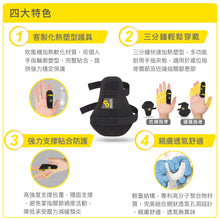 將圖片載入圖庫檢視器 BRACOO奔酷 <br>TB50 熱塑強固型透氣手指護具<br>