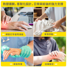 將圖片載入圖庫檢視器 BRACOO奔酷 <br> WB50 熱塑強固型透氣手腕護具