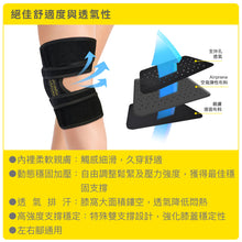 將圖片載入圖庫檢視器 BRACOO奔酷&lt;br&gt;KP32 雙支撐透氣親膚可調護膝
