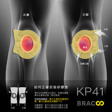 將圖片載入圖庫檢視器 BRACOO奔酷&lt;br/&gt;全效透氣支撐護膝套 KP41

