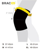 將圖片載入圖庫檢視器 BRACOO奔酷&lt;br/&gt;半月型軟墊支撐透氣套筒護膝 KS91
